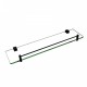 Ottimo Nero Black Glass Shelf Holder 500mm